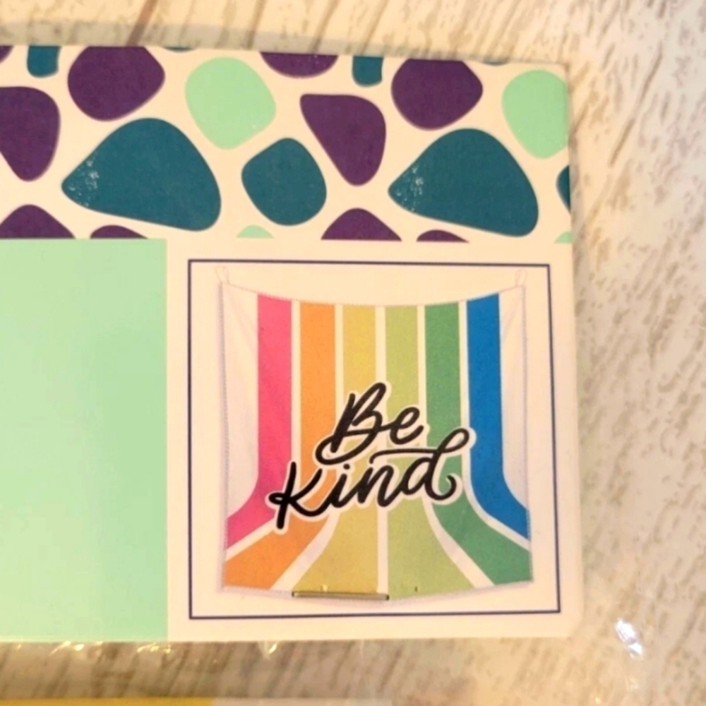 Rainbow BE KIND Nylon Wall Banner 56x55. MSP$19.99
